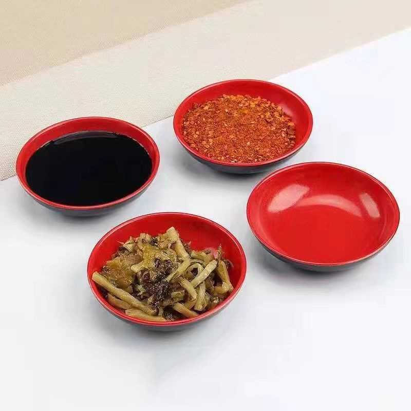 Sauce Dipping Cup - 3 pièces de plats ronds en