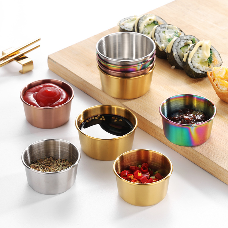Sauce Dipping Cup - Tasse à tremper en acier inoxydable