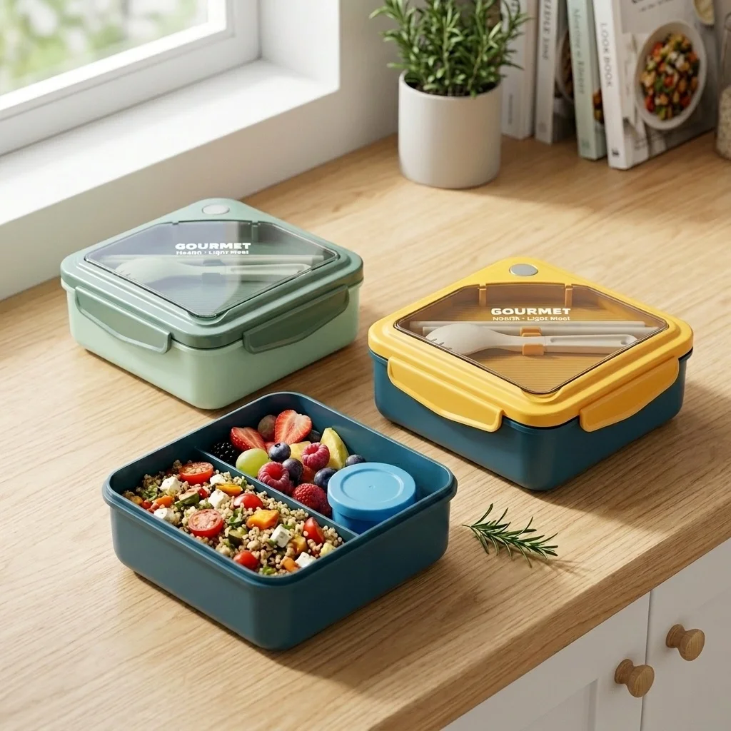 Boîte à lunch hermétique en pl - Meal Prep Or Prep Meal avis et prix