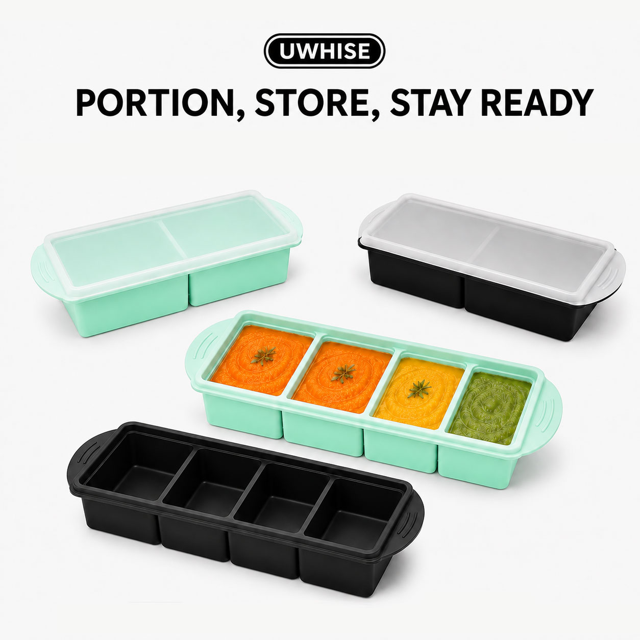 Uwhise Bac de Congélation en S - Meal Prep Template avis et prix