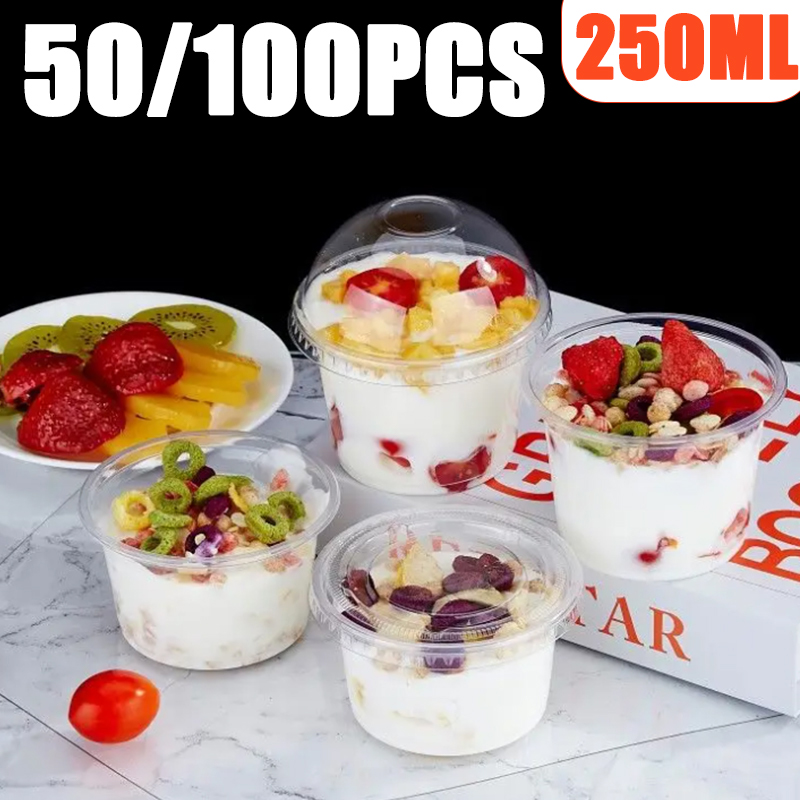 50/100 pièces 250ML gobelets à - Sauce Dipping Cup avis et prix
