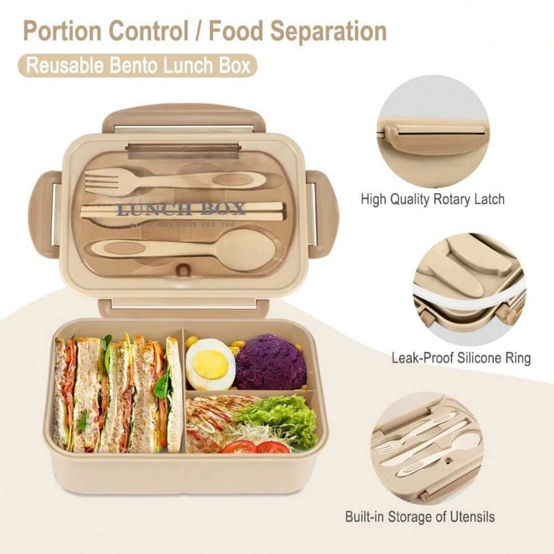 Boîte à bento pour adultes, co - Meal Prep Bowl avis et prix