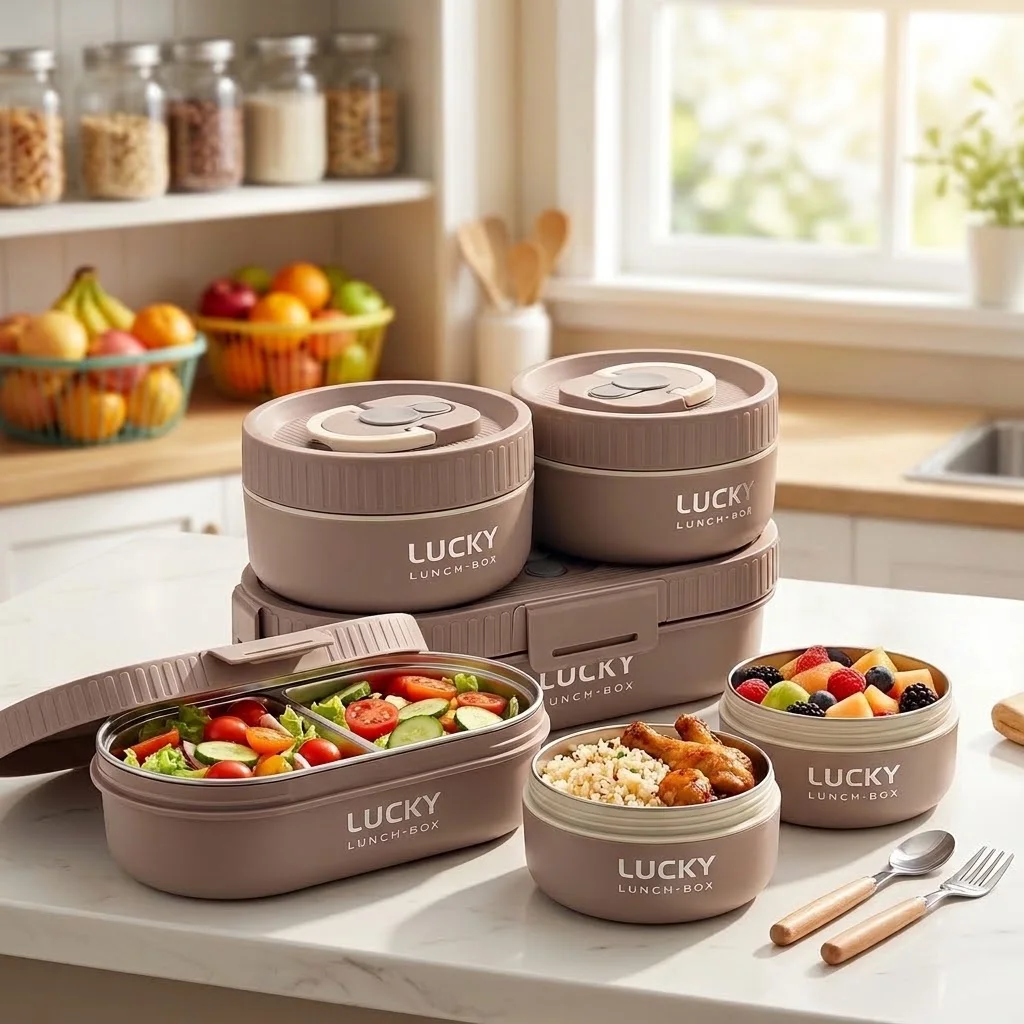 Boîte à lunch isotherme en aci - Meal Prep Or Prep Meal avis et prix