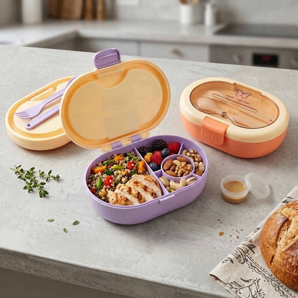 Boîte à lunch bento en plastiq - Meal Prep Or Prep Meal avis et prix
