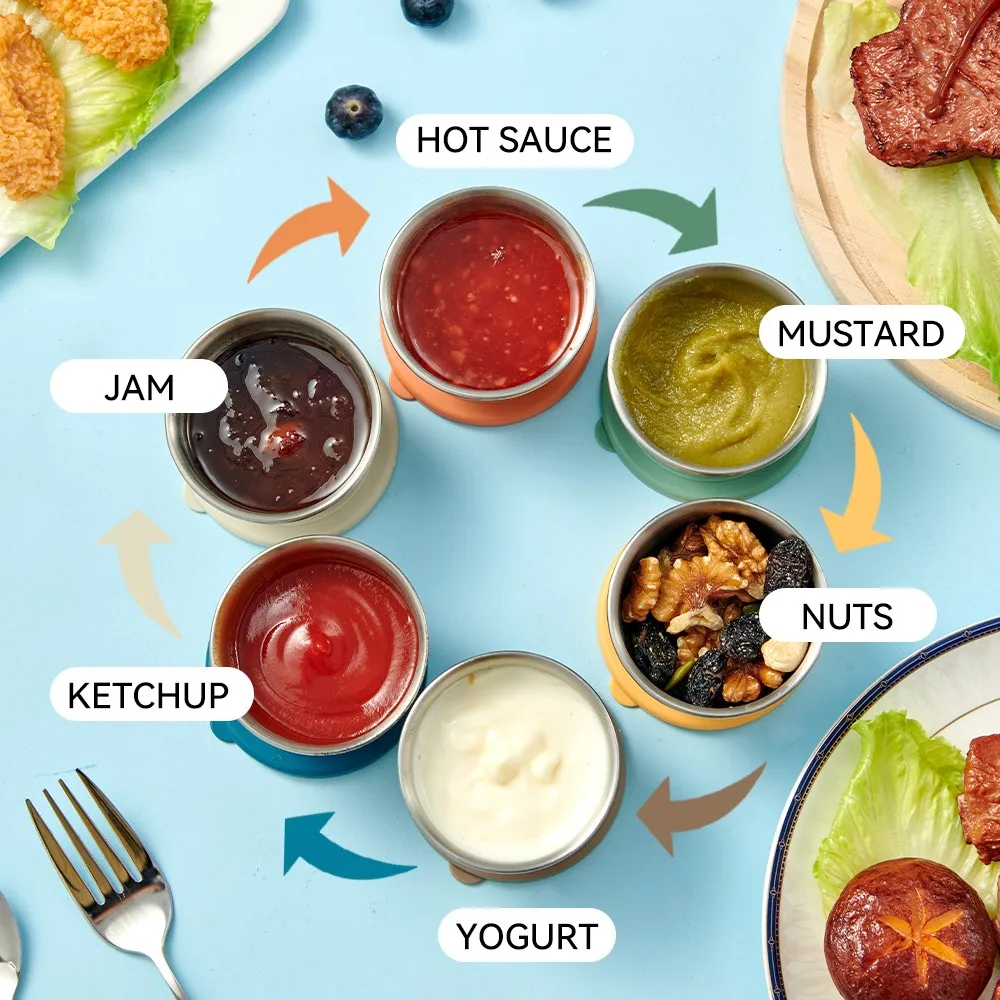 Récipient à condiments en acie - Sauce Dipping Cup avis et prix